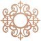Ekena Millwork Dijon Wood Fretwork Pierced Ceiling Medallion, Cherry, 26"OD x 8 1/2"ID x 1/4"T CMWP26X26X0250DICH - alternate 1